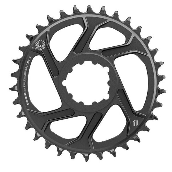 Передняя звезда Sram X-Sync2 Eagle Steel DirectMount offset 6mm 11/12-speed 34T 11.6218.041.002