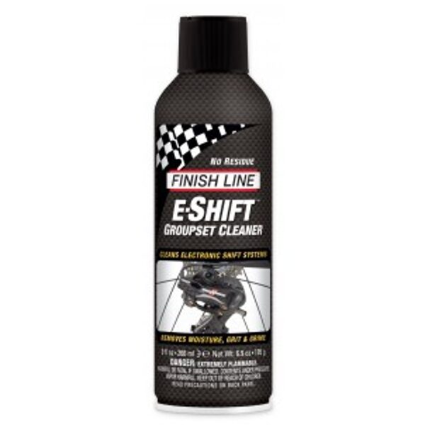 Очиститель трансмиссии Finish Line E-Shift Groupset aerosol 265ml OILC154