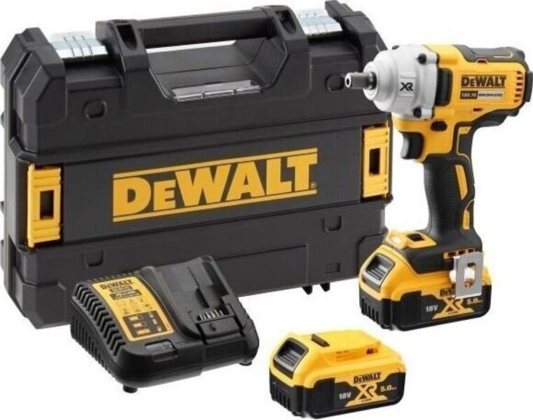 УДАРНЫЙ КЛЮЧ DEWALT 18V 1/2 "447Nm 3-СКОРОСТНОЙ 2x5.0Ah TSTAK DCF894P2